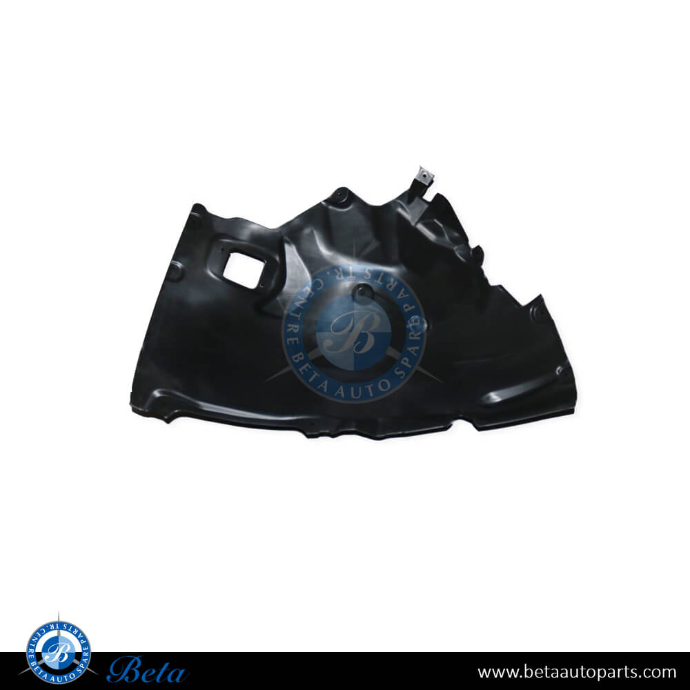 Left Side Front Wheel Fender Liner - Front Half for BMW 3 Series G20 2019-Up models, Part Number 51717315729 Left Side Front Wheel Fender Liner - Front Half for BMW 3 Series G20 2019-Up models, Part Number 51717315729